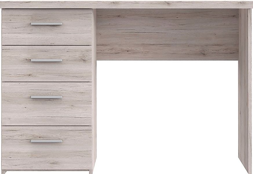 FORTE Schreibtisch "NET", mit 4 Schubladen, Breite 110 cm günstig online kaufen
