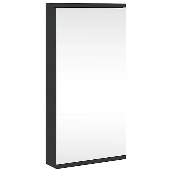vidaXL Eck-Spiegelschrank Schwarz 30x24x60 cm 357979 günstig online kaufen