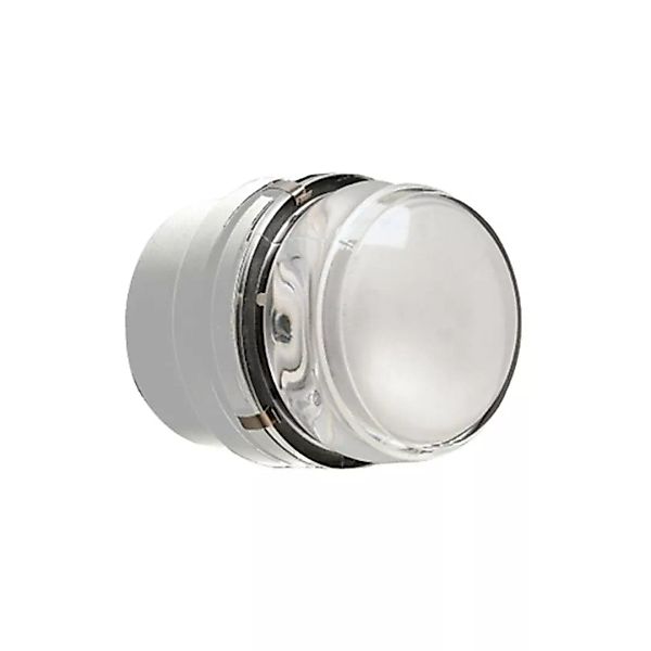 Oluce - Fresnel 1148 Außenwand-/Deckenleuchte - weiß RAL9003/lackiert/H x Ø günstig online kaufen