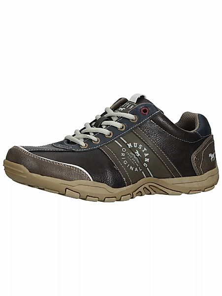 Mustang Shoes Schnürschuh "Mustang Shoes Halbschuhe Lederimitat" günstig online kaufen