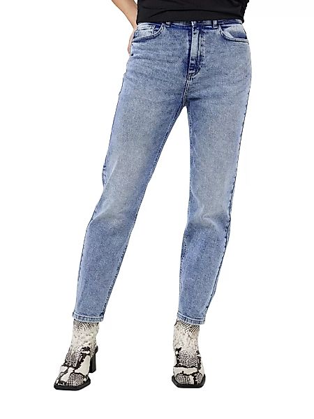Noisy May Damen Jeans NMMON AZ236LB Straight Fit Blau - Light Blue Denim günstig online kaufen