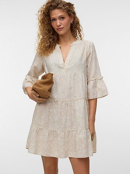 Vero Moda Tunikakleid VMDICTHE 3/4 TUNIC EXP Baumwolle, loose fit günstig online kaufen