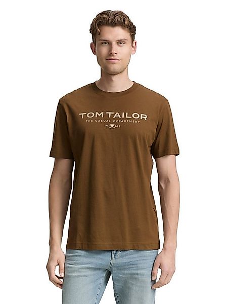 TOM TAILOR T-Shirt Sommershirt mit Frontprint günstig online kaufen
