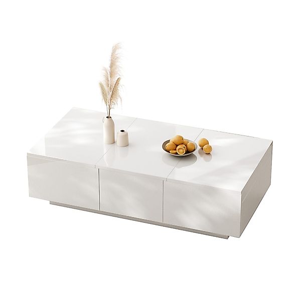 HAUSS SPOLE Couchtisch Hochglanz mit Push-Pull-Aufbewahrungsstruktur, günstig online kaufen