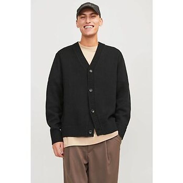 Jack & Jones  Strickjacken 12262048 FREDERICK-BLACK günstig online kaufen