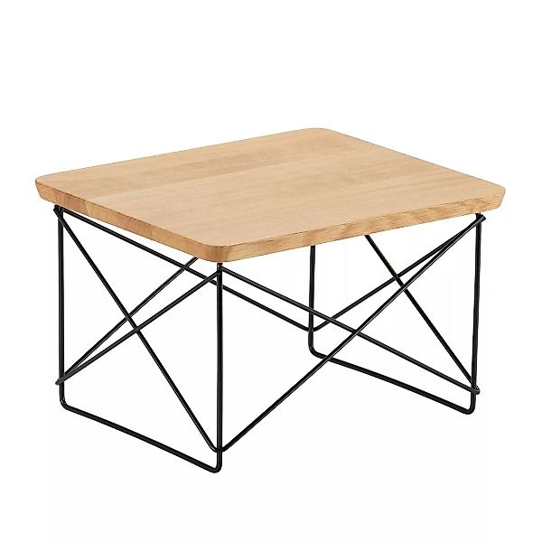 Vitra - Occasional Table LTR basic dark Beistelltisch - eiche/Tischplatte E günstig online kaufen
