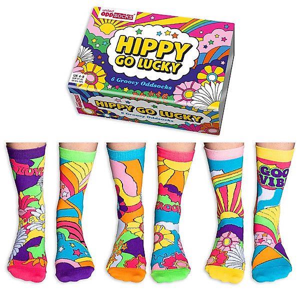 United Oddsocks Freizeitsocken Hippy go Lucky günstig online kaufen