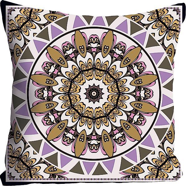queence Dekokissen ""Mandala"," Kissenhülle ohne Füllung, 1 Stück günstig online kaufen