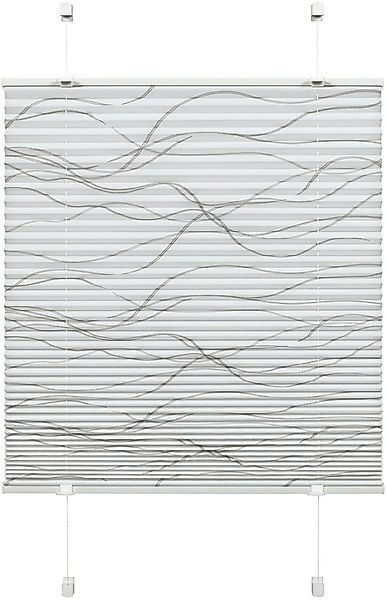 GARDINIA Plissee EASYFIX Katy Wave mit 2 Bedienschienen, Lichtschutz, ohne günstig online kaufen