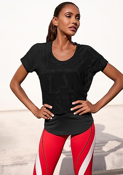 LASCANA ACTIVE Funktionsshirt, 2 in 1 T-Shirt im Layer-Design günstig online kaufen