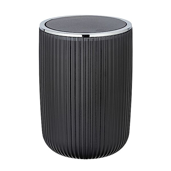 Wenko Schwingdeckeleimer Agropoli L Petrol  5.5, Kunststoff 19 x 27 x 19 cm günstig online kaufen