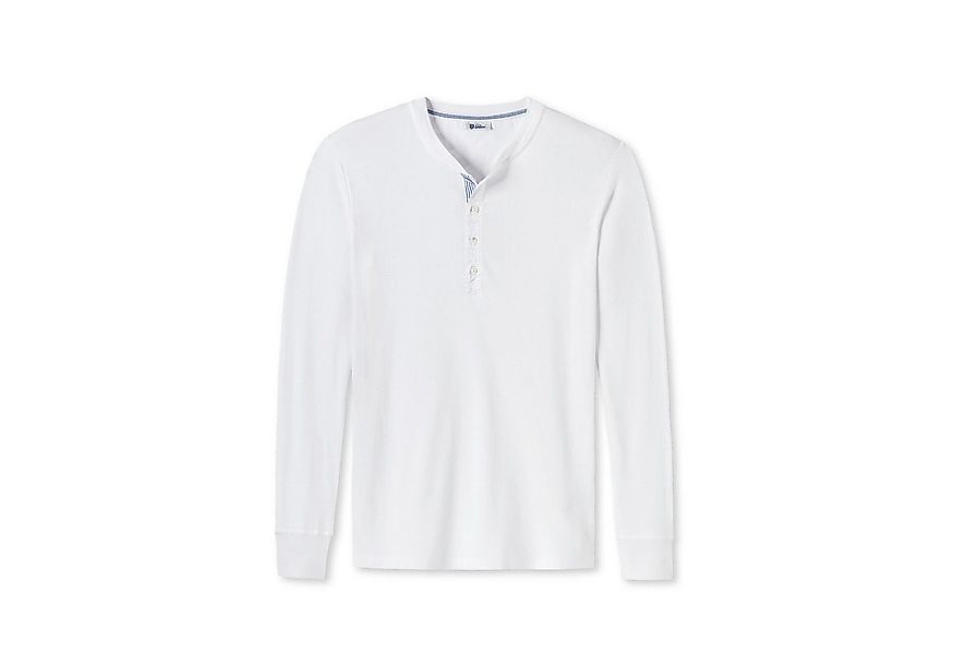 SCHIESSER REVIVAL T-Shirt Herren Longsleeve 1er Pack Baumwolle (Packung, 1e günstig online kaufen