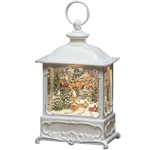 KONSTSMIDE LED Laterne Fliegender Weichnachtsmann - LED Wasserlaterne - wei günstig online kaufen