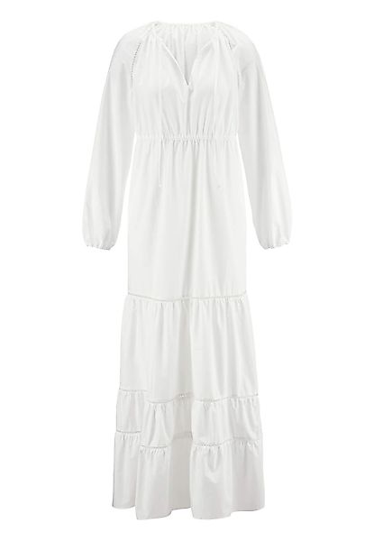 Hessnatur A-Linien-Kleid Brushed Popeline Relaxed aus günstig online kaufen