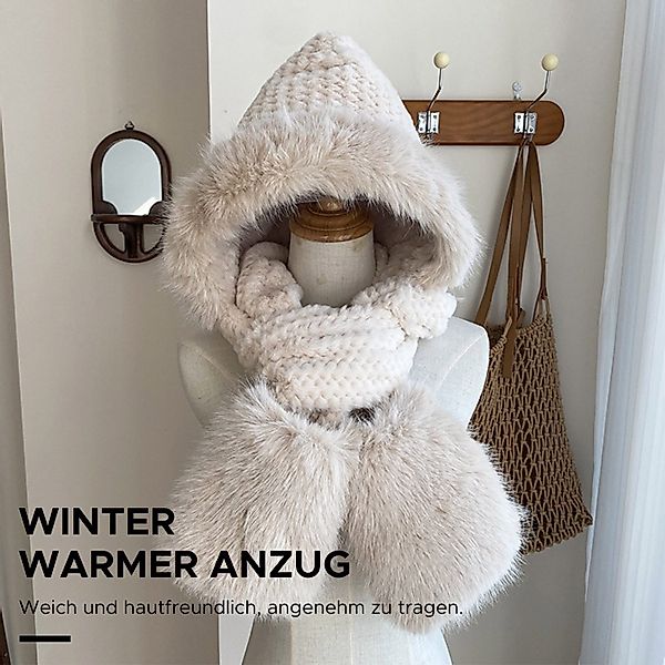Refttenw Strickmütze Damen Winter Warm Winddichte günstig online kaufen