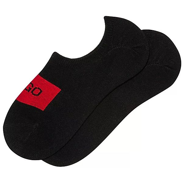 Hugo Low Cut Label Socken 2 Paare EU 43-46 Black günstig online kaufen
