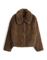 OPUS Winterjacke HAJORA verkürzt in Felloptik günstig online kaufen