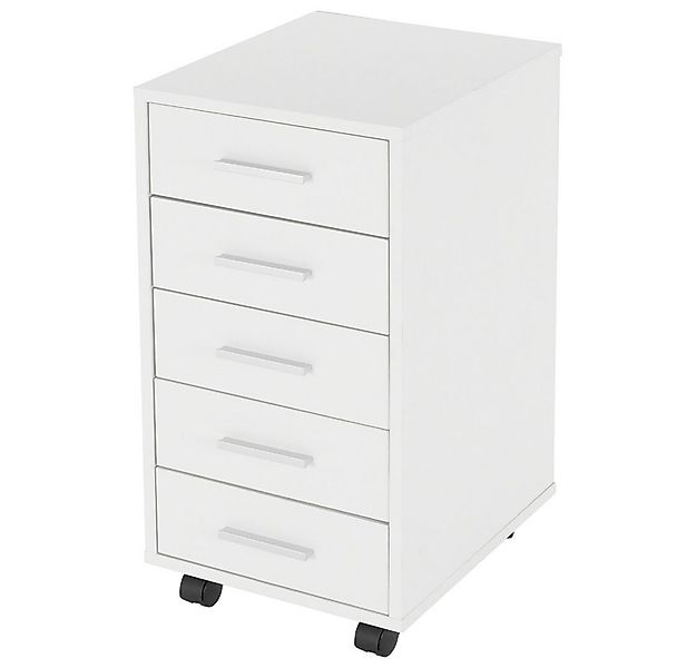 ML-DESIGN Rollcontainer Mobiler Bürocontainer mit Schubladen für Akten & Do günstig online kaufen