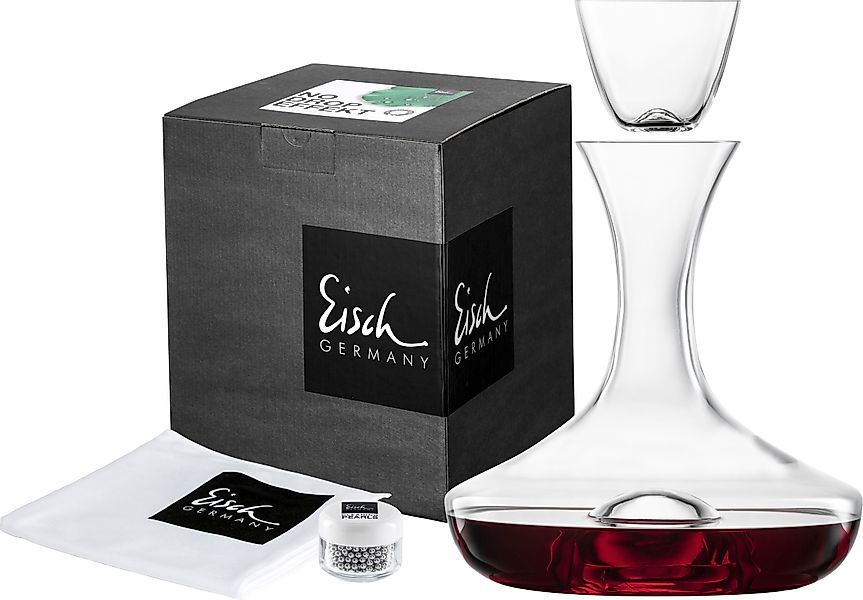 Eisch Germany Dekanter »30171999«, (Set, 4 tlg., Dekantierkaraffe mit Dekan günstig online kaufen