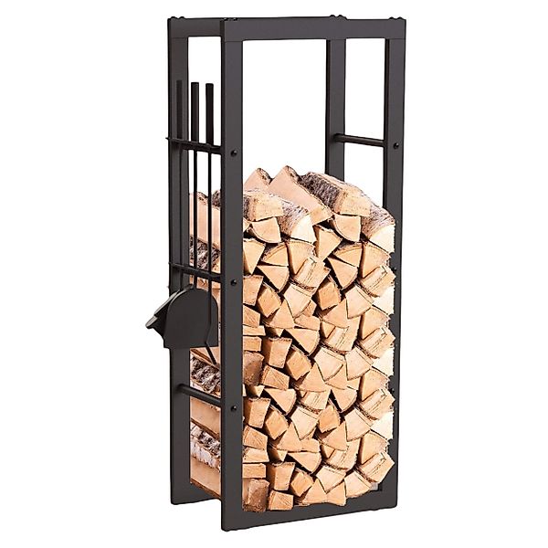 DanDiBo Kaminholzregal 96601 Brennholzregal Holzaufbewahrung Kaminholzständ günstig online kaufen