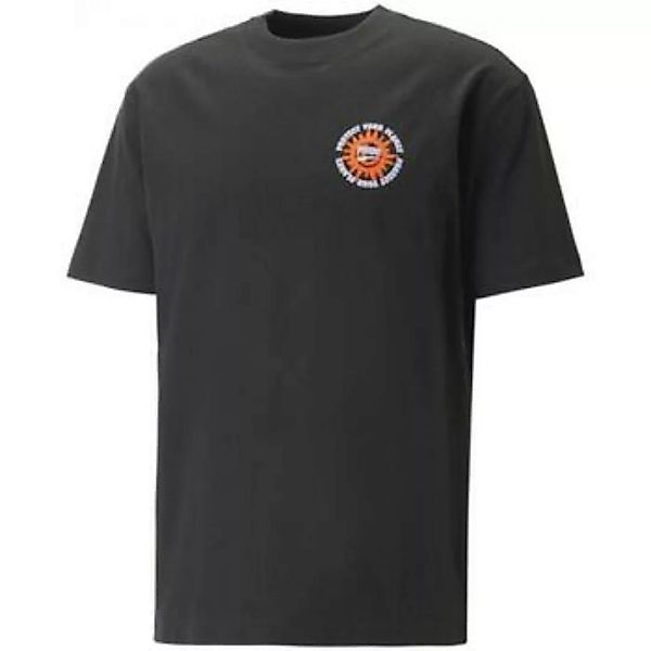 Puma  T-Shirt T-shirt Uomo  539181_downtown_graphic_tee_nero günstig online kaufen