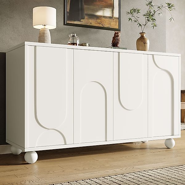 BlingBin Sideboard Schrank, Aufbewahrungsschrank, Küchenschrank, Kommode, günstig online kaufen