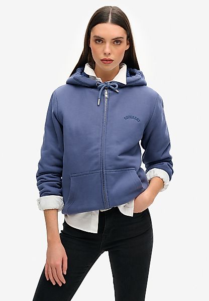 Superdry Kapuzensweatjacke "BORG LINED ZIPHOOD" günstig online kaufen