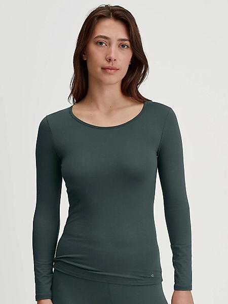 CALIDA Langarmshirt "Natural Comfort", elastisch, weich, langärmelig, Rundh günstig online kaufen