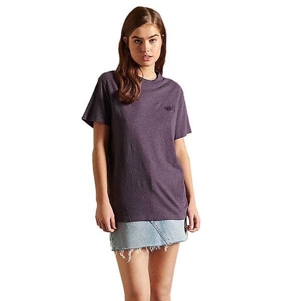 Superdry Loose Fit Vintage Logo Embroidered Kurzarm T-shirt M Rich Purple M günstig online kaufen