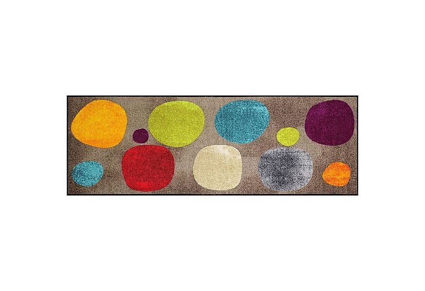 Salonloewe Läufer Teppichläufer 60x180 Broken Dots Colourful, Läufer groß, günstig online kaufen