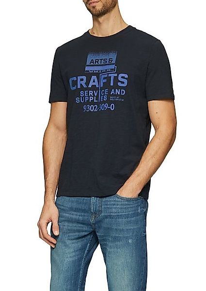 s.Oliver Rundhalsshirt mit Frontprint günstig online kaufen