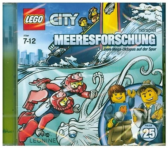 Leonine Hörspiel LEGO City - Meeresforschung. Tl.25, 1 Audio-CD, 1 Audio-CD günstig online kaufen
