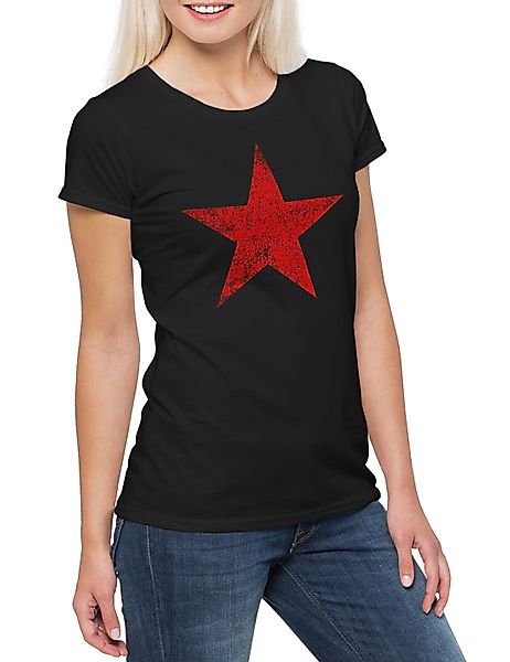 Urban Backwoods Print-Shirt Punk Star Damen günstig online kaufen
