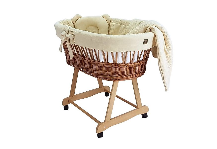 Babymajawelt Babybettwäsche MUSSELIN Ersatz Bett Set (NUR Stoff Ausstattung günstig online kaufen