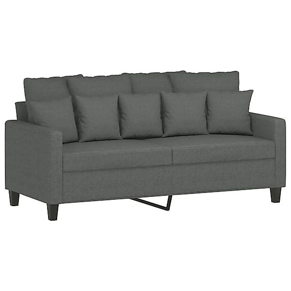 vidaXL 2-Sitzer-Sofa Dunkelgrau 140 cm Stoff 359268 günstig online kaufen