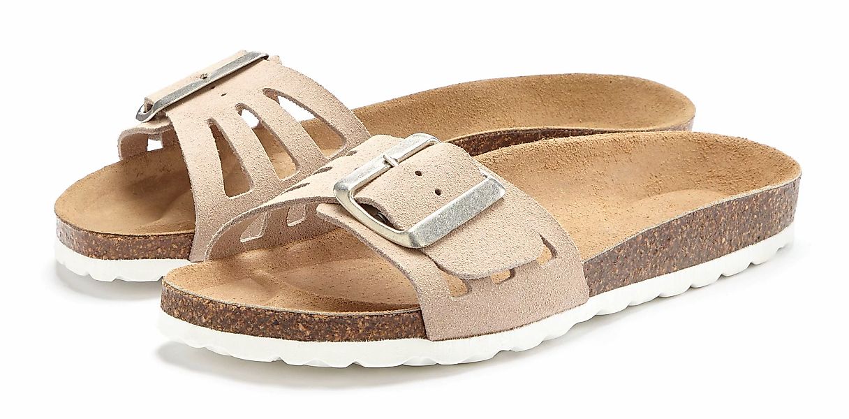 Elbsand Pantolette, Mule, Sandale, offener Schuh, hochwertiges Leder, weich günstig online kaufen