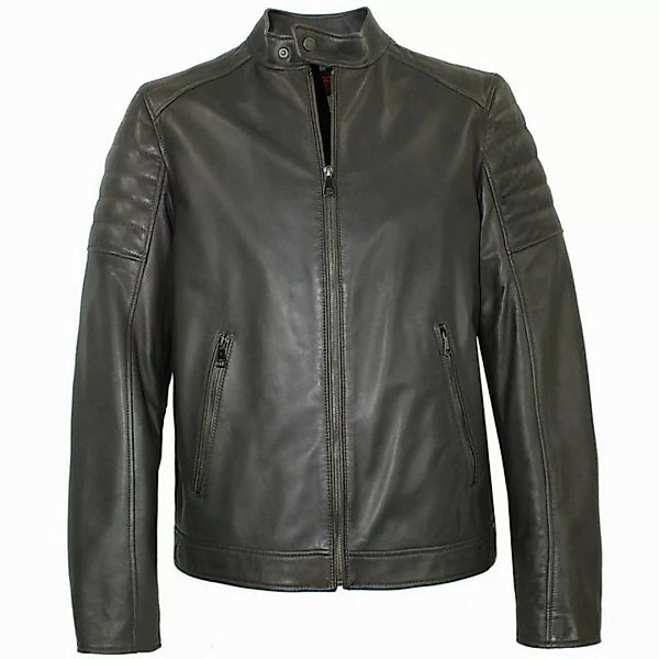 Maddox Lederjacke MADDOX - Herren Lederjacke Lammnappa grau günstig online kaufen