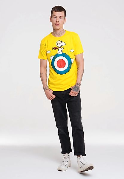 LOGOSHIRT T-Shirt "Peanuts - Snoopy Pilot" mit lizenziertem Print günstig online kaufen