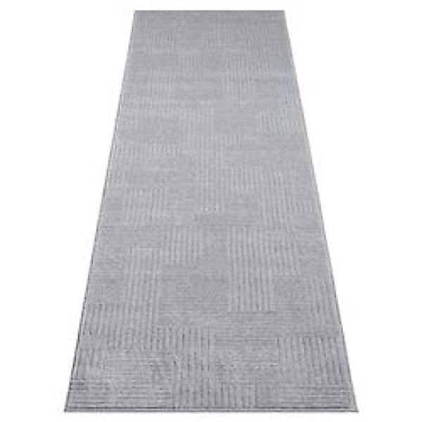 payé Teppich Esso 17 Hochflor 80x300 cm Grau günstig online kaufen