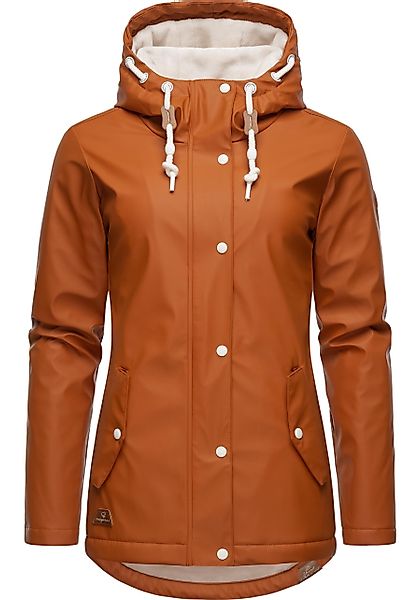 Ragwear Regenjacke "Marge", mit Kapuze, warm gefütterter Damen Winter Regen günstig online kaufen