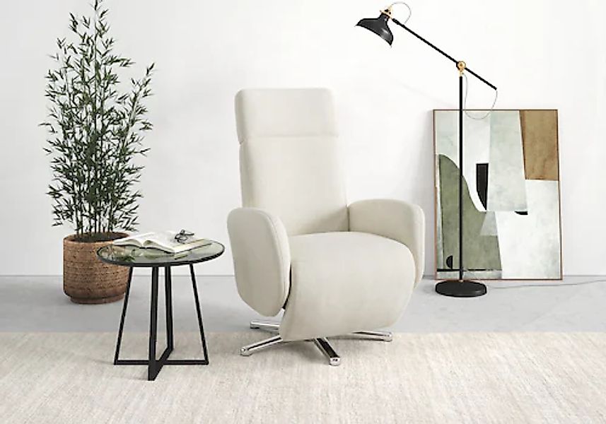 sit&more TV-Sessel »Grenoble, inkl. Kopfteilverstellung« wahlweise mit 2 Mo günstig online kaufen