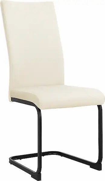 INOSIGN Esszimmerstuhl »Darcel«, (Set), 4 St., Veloursstoff, Freischwinger günstig online kaufen
