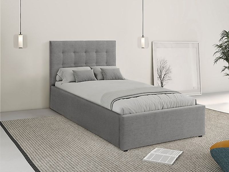 Home affaire Polsterbett "Hamar, Knopfsteppung im Kopfteil, bis 250 KG bela günstig online kaufen