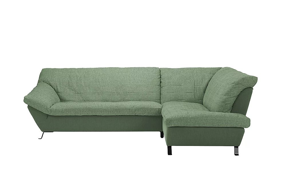 Ecksofa - grün - 84 cm - Polstermöbel > Sofas > Ecksofas - Möbel Kraft günstig online kaufen