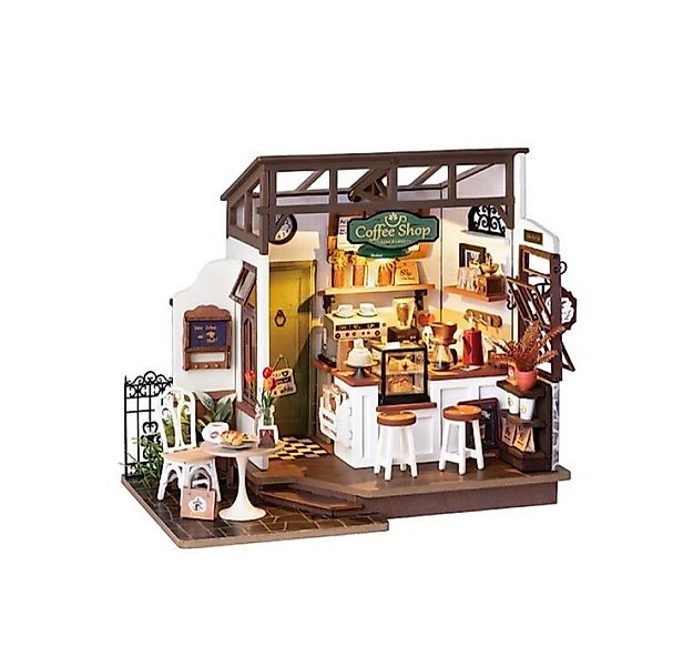 ROLIFE 3D-Puzzle DIY Coffee-Shop "Café No. 17", 183 Puzzleteile günstig online kaufen