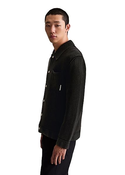 Marc OPolo DENIM Strickjacke Polokragen, relaxed fit, Druckknöpfe günstig online kaufen