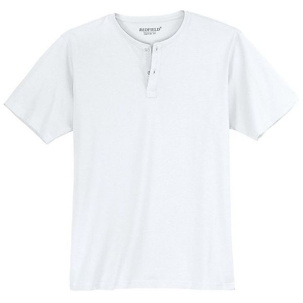 redfield Rundhalsshirt Redfield T-Shirt weiß mit günstig online kaufen
