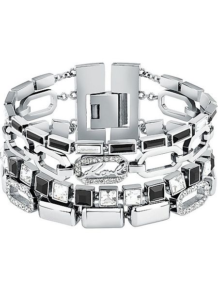 KARL LAGERFELD Armband Karl Lagerfeld Damen-Armband Edelstahl 9 Kristall günstig online kaufen