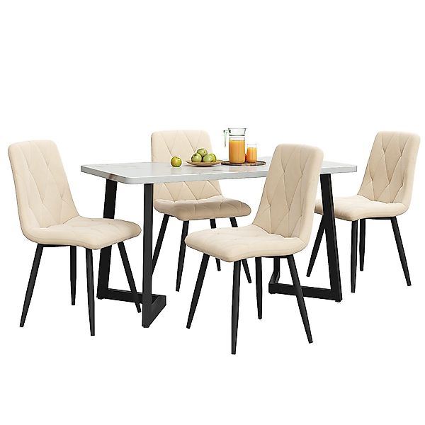 Flieks Essgruppe, (Set, 5-tlg., Tisch mit günstig online kaufen