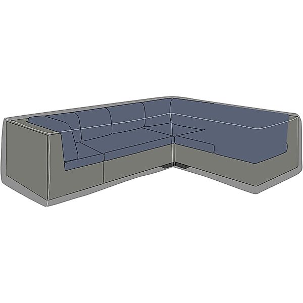 deVries Gartenmöbel-Schutzhülle, PREMIUM EDITION FÜR ECKLOUNGE günstig online kaufen